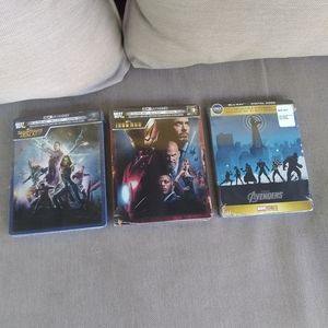 Avengers movie steelbook collection